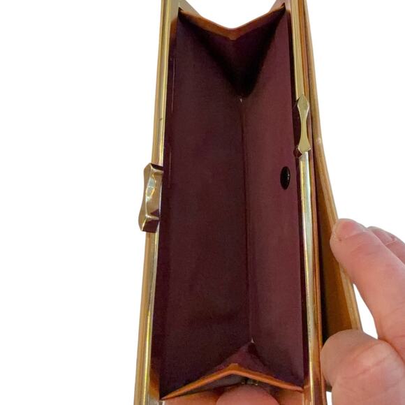 VTG Asian Landscape Wallet Renovation of Quanquelu Mountain Kiss Lock Closure - Picture 5 of 5